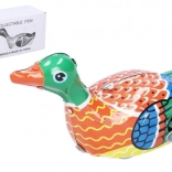 Canard en métal à remonter 10 cm