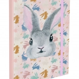 BAAGL chemise scolaire A4 pour cahiers – lapin