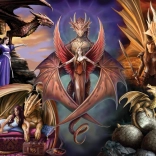 Puzzle Communauté draconique 1000 pièces