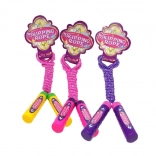 Corde à sauter colorée pour enfants avec poignées en plastique