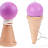 Jeu d’adresse en bois – attrape la balle