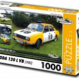 Puzzle RETRO-AUTA Škoda 120 L VB 1000 pièces