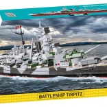 Jeu de construction COBI Historical Collection – cuirassé TIRPITZ (1:300, 2810 pièces)