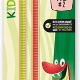 Ensemble de crayons graphite Kidy Learn Grip 2 pièces dureté HB