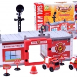 Kit de construction station de pompiers, 59 pièces