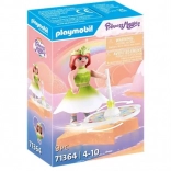 Playmobil Princess Magic – toupie arc-en-ciel céleste avec princesse