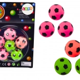 Ensemble de balles en caoutchouc football 6 pièces