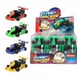 Karting en plastique 9 cm - couleurs variées
