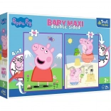 Puzzle Baby MAXI 2x10 Peppa Pig Journée joyeuse