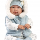 Poupon réaliste Llorens avec sons 44 cm