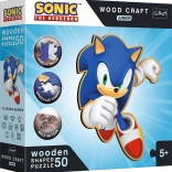 Puzzle en bois Sonic 50 pièces