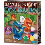 Kit créatif moulages en plâtre – dinosaures T‑Rex