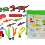 Kit de plongée pour enfants avec dinosaures pour l’eau et la piscine