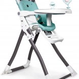 chaise haute pliante avec motif renne ECOTOYS