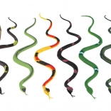 Serpents en plastique 23 cm – assortiment d’espèces