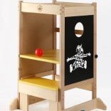 Tour d’apprentissage multifonction en bois massif