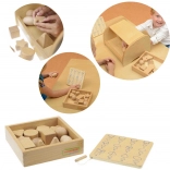 Devine au toucher Révèle les formes 12 pièces Masterkidz