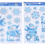 Décorations de fenêtre de Noël 41 × 29 cm