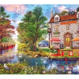 Puzzle Hotel Riverside Inn 1000 pièces de Gibsons