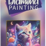 Peinture diamant Chaton 14x18 cm