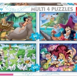 Educa Puzzle Disney Contes 4-en-1
