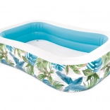 Piscine gonflable Tropical au motif tropical