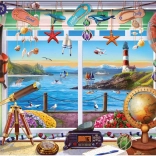 Educa Puzzle Vie au port 1000 pièces