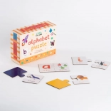 Puzzle Magique Chat Abécédaire avec 26x2 pièces