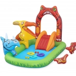 Piscine enfant BESTWAY Monde des dinosaures avec toboggan aquatique