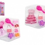 Ensemble de robes et d’accessoires pour poupées (assortiment)