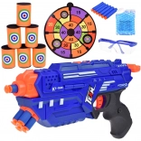 Pistolet jouet SPACE GUN avec projectiles en mousse et billes de gel