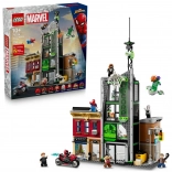 LEGO Marvel Spider-Man et Oscorp – scène urbaine avec minifigurines