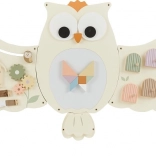 Planche d’activités murale en bois chouette 2Kids Toys – grande busy board