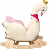 Fauteuil à bascule Swan Queen avec roulettes