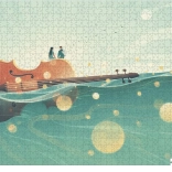 Puzzle Janod Violon Flottant 1000 Pièces