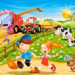 Puzzle 60 pièces Été à la campagne