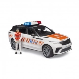 Véhicule de secours Range Rover Velar avec conducteur et figurine de secouriste