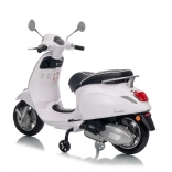 scooter électrique pour enfants VESPA ROMA, blanc