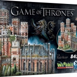 Wrebbit puzzle 3D Game of Thrones : Donjon Rouge – 845 pièces