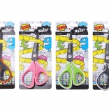 Ciseaux colorés 17,5 cm avec poignée souple ergonomique