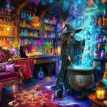 Puzzle Repaire de Sorcière 1000 pièces