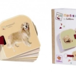 Montessori mon premier livre en bois avec des animaux