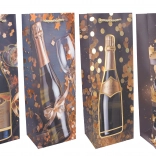 Sac cadeau pour bouteille M 35 × 12 × 9 cm – toute l’année