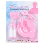 Accessoires pour poupées avec assiette