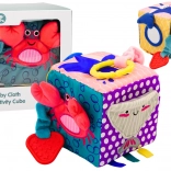 Cube sensoriel bruissant Animaux marins Interactif éducatif