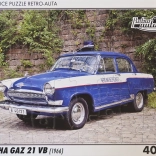 Puzzle Rétro Voitures Volha GAZ 21 VB 40 pièces