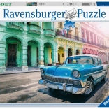 Puzzle 2D 1500 pièces – voitures à Cuba