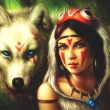 Puzzle Princesse Guerrière 500 pièces