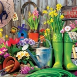 Puzzle outils de jardin 1000 pièces