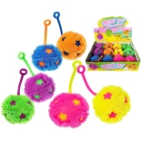 Balle lumineuse étoile 6,5 cm
